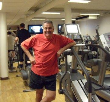 Sören i vinterträning